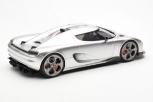 Koenigsegg CC850 Moon Silver GT Spirit 1:18 GT452 Resina — immagine 2 di 6