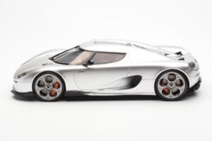 Koenigsegg CC850 Moon Silver GT Spirit 1:18 GT452 Resina — immagine 3 di 6