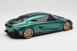 Koenigsegg Gemera Racing Green GT Spirit 1:18 GT888 Resina — immagine 2 di 5