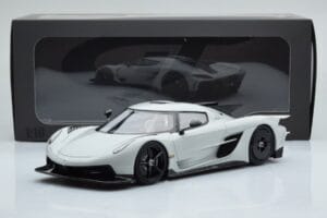 Koenigsegg Jesko Absolut Grigio GT Spirit 1:18 GT412 Resina — immagine 6 di 6
