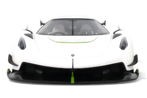 Koenigsegg Jesko Pearl White GT Spirit 1:8 GTS801301 Resina — immagine 4 di 5