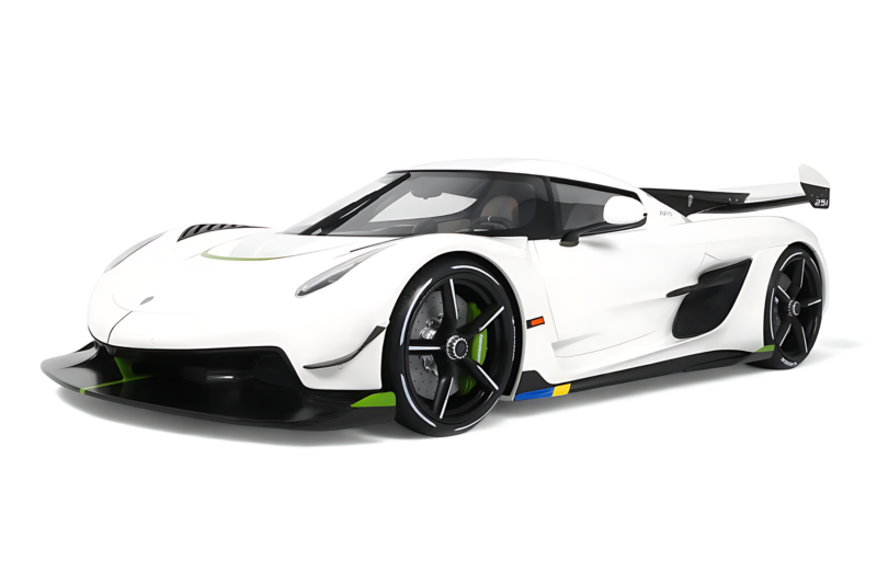 Koenigsegg Jesko Pearl White GT Spirit 1:8 GTS801301 Resina