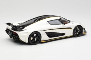 Koenigsegg Regera Crystal Bianco GT Spirit 1:18 GT913 Resina — immagine 2 di 6