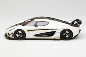 Koenigsegg Regera Crystal Bianco GT Spirit 1:18 GT913 Resina — immagine 3 di 6
