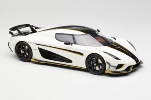 Koenigsegg Regera Crystal Bianco GT Spirit 1:18 GT913 Resina — immagine 4 di 6