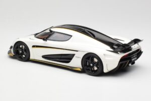 Koenigsegg Regera Crystal Bianco GT Spirit 1:18 GT913 Resina — immagine 5 di 6