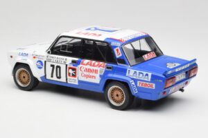 Lada 2105 VFTS #70 E. Tumalevicius 1000 Lakes Rally 1986 IXO 1:18 18RMC181A Pressofusione — immagine 5 di 6