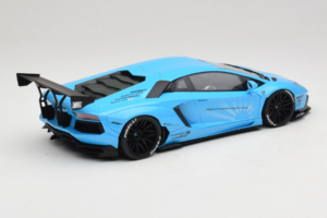 Lamborghini Aventador Liberty Walk Blu GT Spirit 1:18 GT073 Resina — immagine 2 di 6