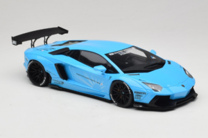 Lamborghini Aventador Liberty Walk Blu GT Spirit 1:18 GT073 Resina — immagine 4 di 6