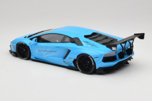 Lamborghini Aventador Liberty Walk Blu GT Spirit 1:18 GT073 Resina — immagine 5 di 6