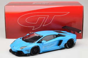 Lamborghini Aventador Liberty Walk Blu GT Spirit 1:18 GT073 Resina — immagine 6 di 6