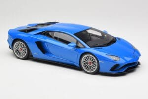 Lamborghini Aventador S LP740-4 Blue Nila AUTOart 1:18 79134 Pressofusione — immagine 6 di 8