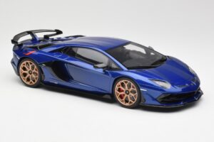 Lamborghini Aventador SVJ Blu GT Spirit 1:18 GTS18512BL Resina — immagine 4 di 6