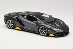 Lamborghini Centenario Grigio Maisto 1:18 31386-M1 Pressofusione — immagine 6 di 8