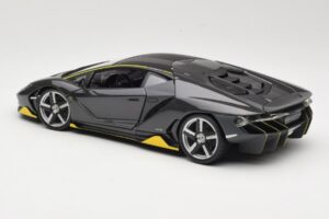 Lamborghini Centenario Grigio Maisto 1:18 31386-M1 Pressofusione — immagine 7 di 8