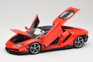 Lamborghini Centenario Rosso Maisto 1:18 31386 Pressofusione — immagine 2 di 8