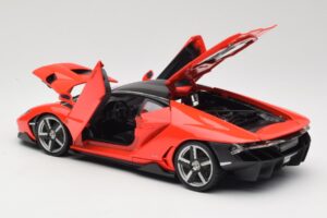 Lamborghini Centenario Rosso Maisto 1:18 31386 Pressofusione — immagine 5 di 8