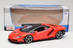Lamborghini Centenario Rosso Maisto 1:18 31386 Pressofusione — immagine 8 di 8