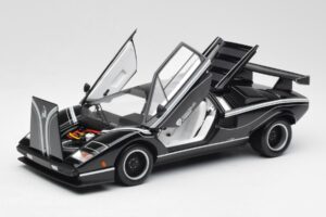 Lamborghini Countach LP500S Nero Kyosho 1:18 08326K Pressofusione — immagine 2 di 8