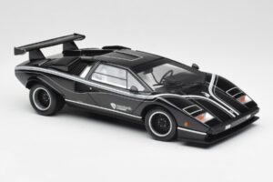 Lamborghini Countach LP500S Nero Kyosho 1:18 08326K Pressofusione — immagine 6 di 8