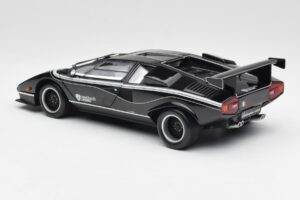 Lamborghini Countach LP500S Nero Kyosho 1:18 08326K Pressofusione — immagine 7 di 8