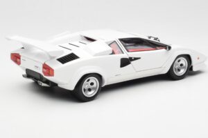 Lamborghini Countach LP500S Bianco Kyosho 1:18 08320E Pressofusione — immagine 3 di 8
