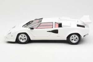 Lamborghini Countach LP500S Bianco Kyosho 1:18 08320E Pressofusione — immagine 4 di 8
