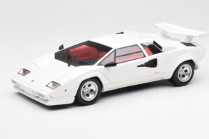 Lamborghini Countach LP500S Bianco Kyosho 1:18 08320E Pressofusione
