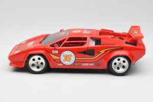 Lamborghini Countach Rosso Bburago 1:18 3047 Pressofusione — immagine 4 di 8