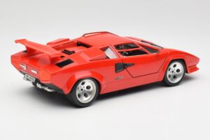 Lamborghini Countach Rosso Bburago 1:18 3047-M1 Pressofusione — immagine 3 di 8
