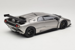 Lamborghini Diablo GT-R Argento Kyosho 1:18 KSR18509S Resina — immagine 2 di 6