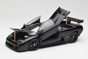 Lamborghini Diablo GTR Nero AUTOart 1:18 74522 Pressofusione — immagine 2 di 8