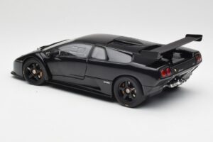 Lamborghini Diablo GTR Nero AUTOart 1:18 74522 Pressofusione — immagine 7 di 8