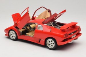 Lamborghini Diablo Rosso Bburago 1:18 3041-M1 Pressofusione — immagine 5 di 8