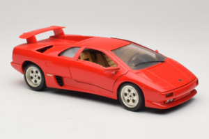Lamborghini Diablo Rosso Bburago 1:18 3041-M1 Pressofusione — immagine 6 di 8