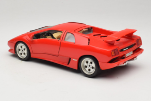 Lamborghini Diablo Rosso Bburago 1:18 3041-M1 Pressofusione — immagine 7 di 8