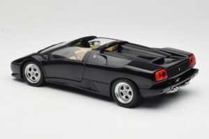 Lamborghini Diablo Roadster Nero AUTOart 1:18 70093-R1 Pressofusione — immagine 9 di 10