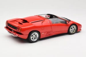 Lamborghini Diablo Roadster Rosso AUTOart 1:18 70091 Pressofusione — immagine 3 di 8
