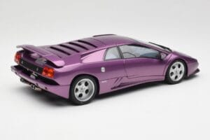 Lamborghini Diablo SE30 Anniversary Edition Viola Metallic AUTOart 1:18 79158 Pressofusione — immagine 3 di 8