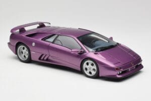 Lamborghini Diablo SE30 Anniversary Edition Viola Metallic AUTOart 1:18 79158 Pressofusione — immagine 6 di 8