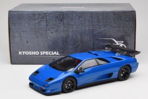 Lamborghini Diablo SVR Blu Kyosho 1:18 KSR18510BL Resina — immagine 6 di 6