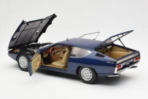 Lamborghini Espada Blu Metallic AUTOart 1:18 74502 Pressofusione — immagine 5 di 8