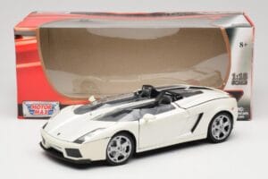 Lamborghini Gallardo Concept S Bianco Motormax 1:18 79156 Pressofusione — immagine 8 di 8