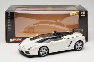 Lamborghini Gallardo Concept Bianco Mondo Motors 1:18 146432 Pressofusione — immagine 8 di 8