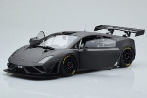 Lamborghini Gallardo GT3 FL2 Grigio Scuro AUTOart 1:18 81360 Pressofusione — immagine 2 di 8