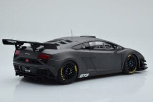 Lamborghini Gallardo GT3 FL2 Grigio Scuro AUTOart 1:18 81360 Pressofusione — immagine 3 di 8