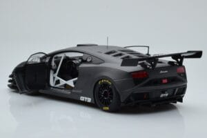 Lamborghini Gallardo GT3 FL2 Grigio Scuro AUTOart 1:18 81360 Pressofusione — immagine 5 di 8
