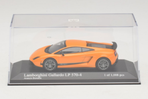 Lamborghini Gallardo LP570-4 Superleggera Arancione Metallizzato Minichamps 1:43 400103841 Pressofusione — immagine 4 di 5