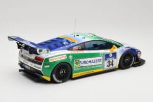 Lamborghini Gallardo LP600+ GT3 Reiter Engineering #34 H-J. Stuck / D. Rostek ADAC 24 Hours Nurburgring 2011 Minichamps 1:18  — immagine 2 di 6