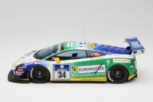 Lamborghini Gallardo LP600+ GT3 Reiter Engineering #34 H-J. Stuck / D. Rostek ADAC 24 Hours Nurburgring 2011 Minichamps 1:18  — immagine 3 di 6